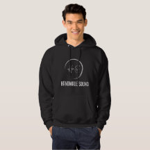 Hoodie Preto - HmS - Som Feito À Mão