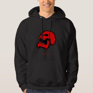 Moletom Hoodie sangrento do crânio do zombi