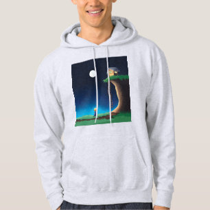 Moletom Hoodie Sky da Noite da Lua