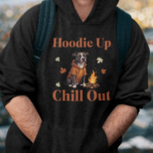 Hoodie Up, Enche O Touro De outono Engraçado