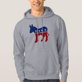 Moletom Hoodies do asno de Democrata