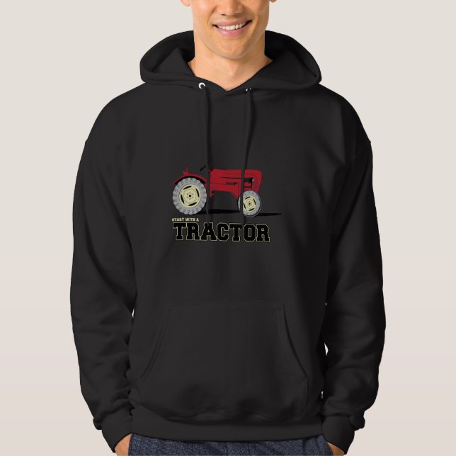 Moletom Hoodies do trator para homens (Frente)