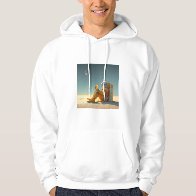 Moletom Hoodies imprimé Astronaute (Frente)