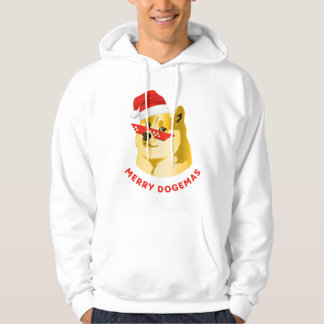 Moletom Hoodies with Dogecoin Merry Cryptmas