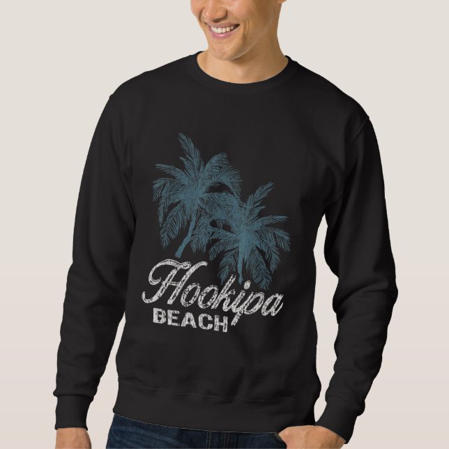 Moletom Hookipa Beach Hawaii Duas Grandes Palmas (Frente)