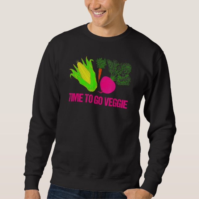 Moletom Hora De Ir Veggie Vegetarianos Veggie Ve (Frente)