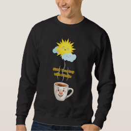 Moletom Hora do Café – Xícara Sorridente Fofa