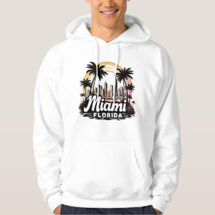 Moletom Horizonte de Miami City Flórida