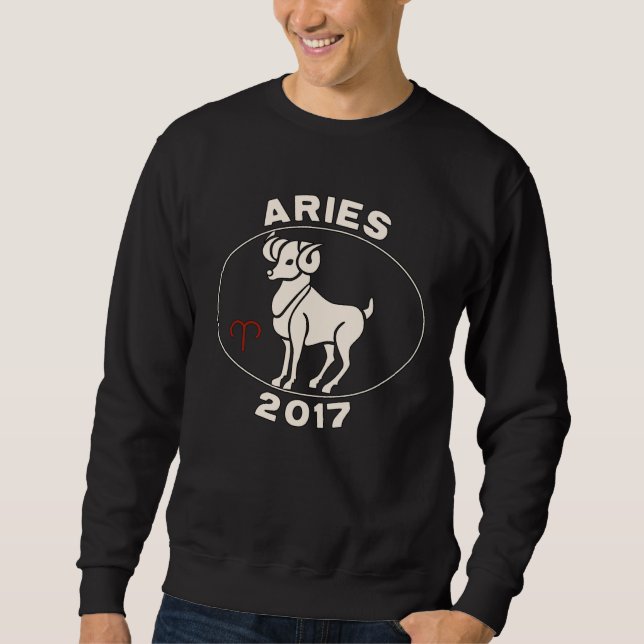 Moletom Horóscopo Signo Zodíaco Carneiro Áries 2017 (Frente)
