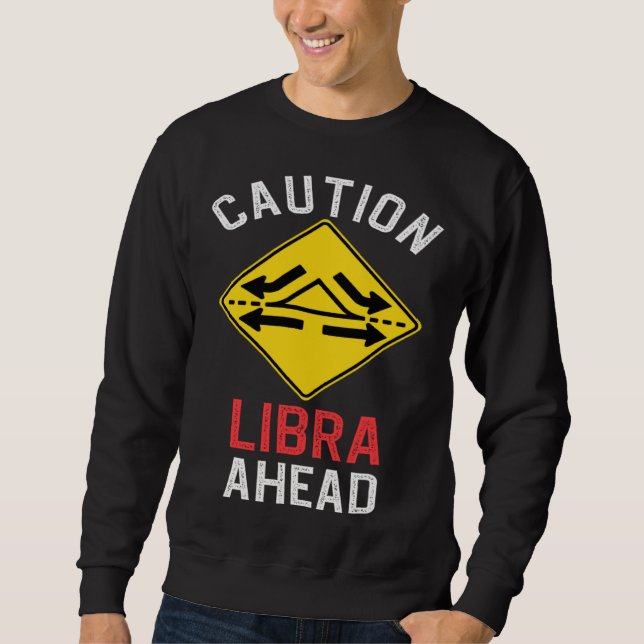 Moletom Horóscopo Zodíaco Libra Sinal de Trânsito Semáforo (Frente)