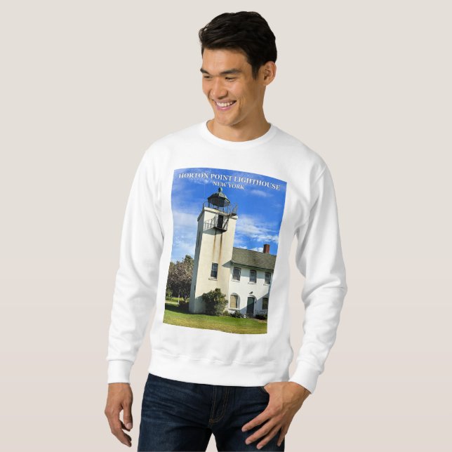 Moletom Horton Point Lighthouse, New York Sweatshirt (Frente Completa)