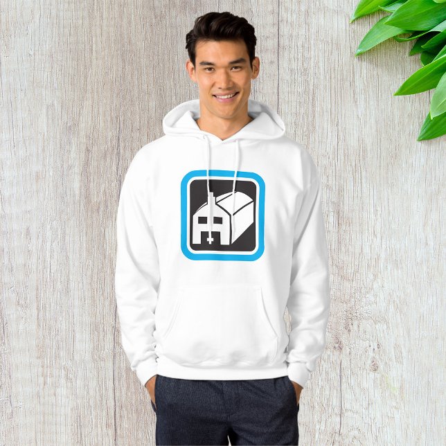 Moletom Hospital Barn Icon Minimalista de Saúde (Criador carregado)