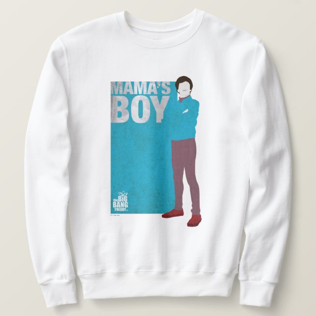 Moletom Howard | Menino da mamãe (Frente do Design)