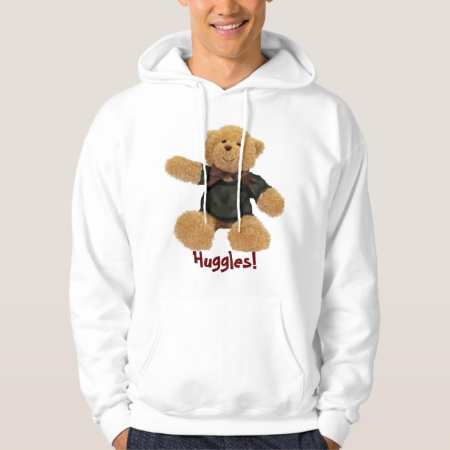 Moletom Huggles Cute Teddy Bear Hoodie (Frente)