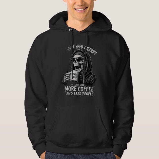 Moletom Humor de Esqueleto Engraçado (Frente)