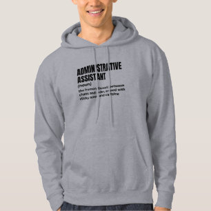 Moletom Humor de Trabalho do Admin Assistant