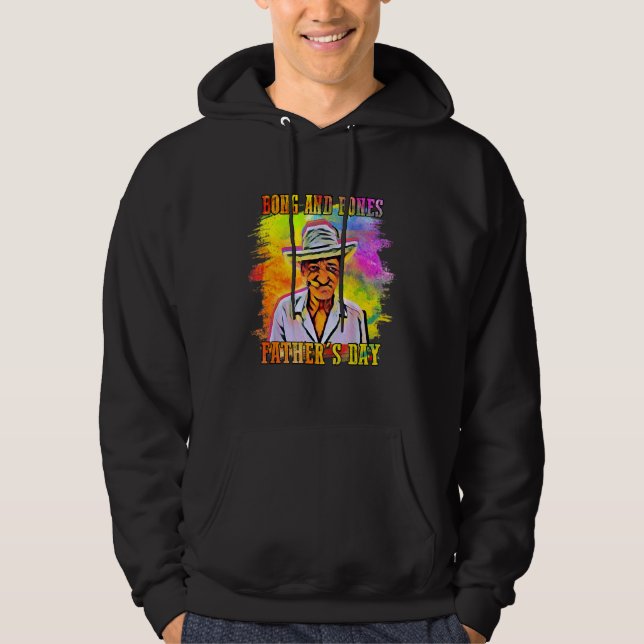 Moletom Humor Dia de os pais Bong E Bones Roupa Col (Frente)
