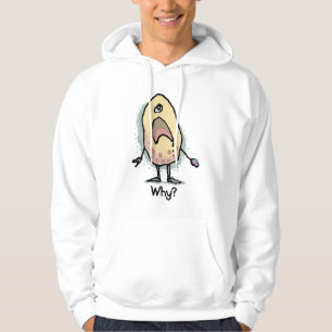 Moletom Humor Sarcástico Por quê? Arte - Design Moderno