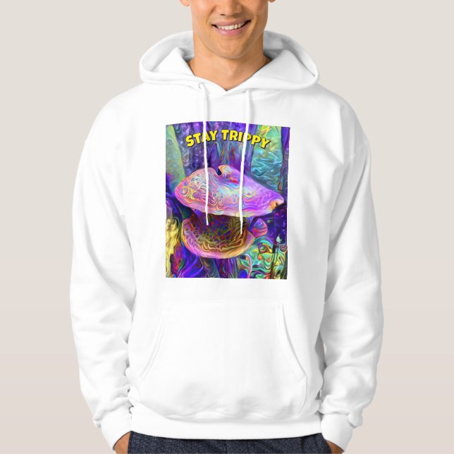 Moletom Humorous “Stay Trippy” T-shirt (Frente)