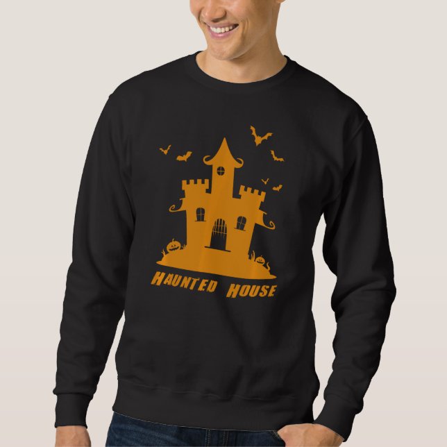Moletom Hunted House Explorer Ghost Hunting Ghost Busting (Frente)