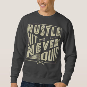 Moletom Hustle de Hóquei em Campo, Hit e Nunca Sair