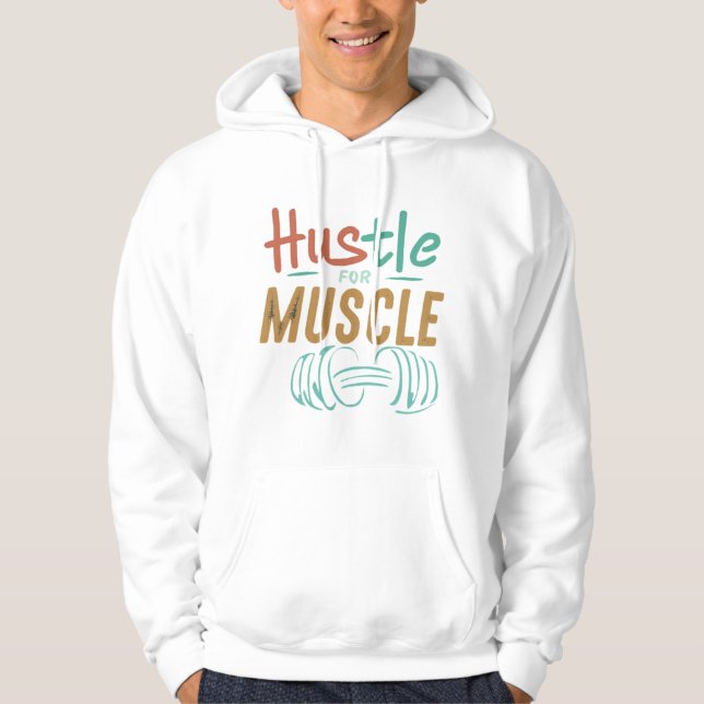 Moletom Hustle para Músculo (Frente)