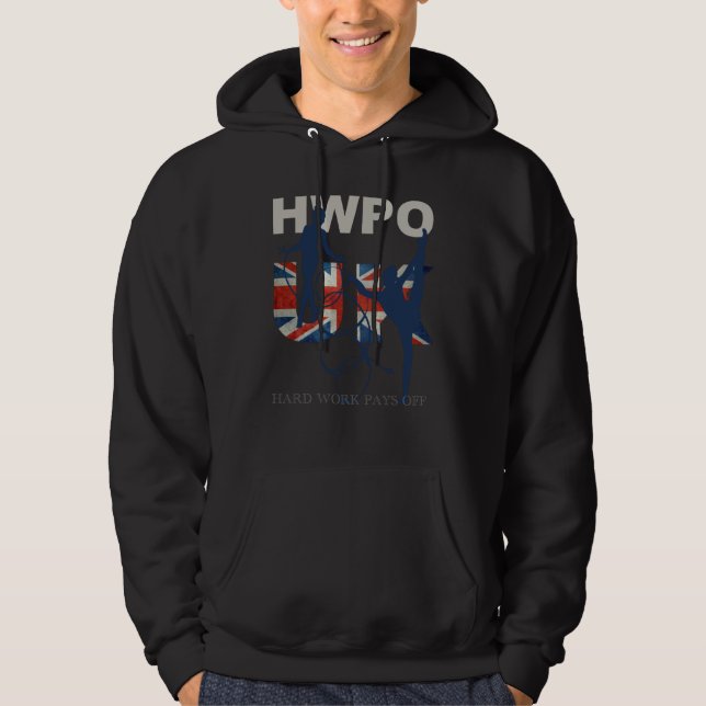 Moletom HWPO Trabalho Árduo Compensa Bandeira Union Jack G (Frente)