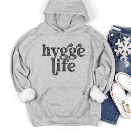 Moletom Hygge Life Cozy Danish Cotação Nórdica Tipografia 