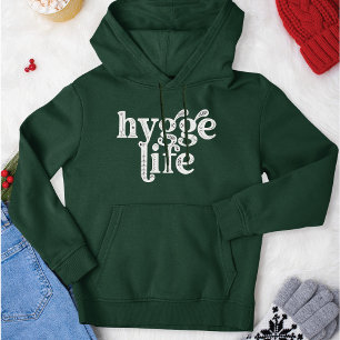 Moletom Hygge Life Cozy Dinamarquês Cotação Nordic Typogra
