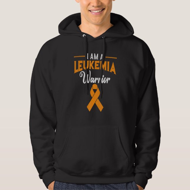Moletom I Am A Leukemia Warrior Survivor Support Squad (Frente)