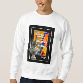 Moletom I Am Nothing But Words Poetry sweatshirt 