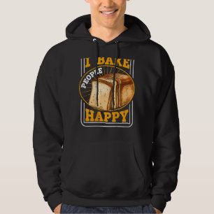 Moletom I Assar Pessoas Happy Backprint Bread Baking