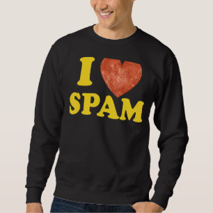 Moletom I Heart Love Spam Canning Cooky Pork Comida Spam