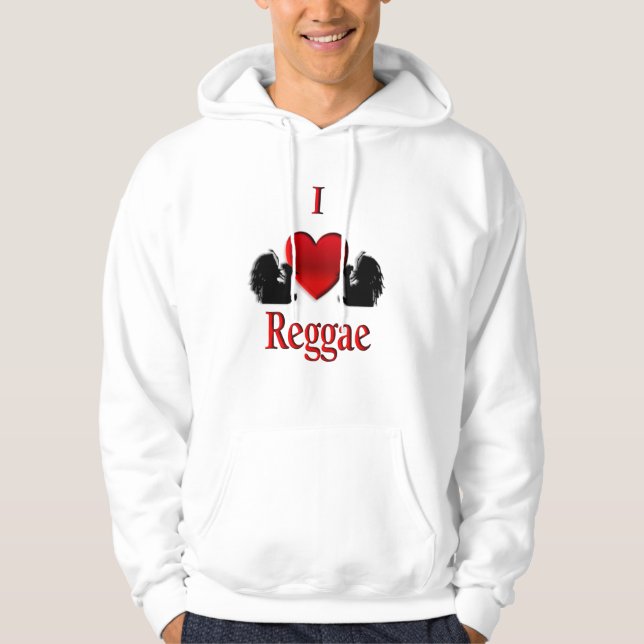 Moletom I Heart Reggae (Frente)