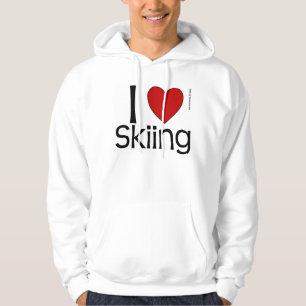 Moletom I Heart Skiing Sweatshirt