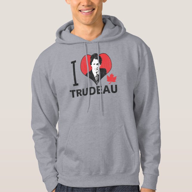 Moletom I Heart Trudeau (Frente)