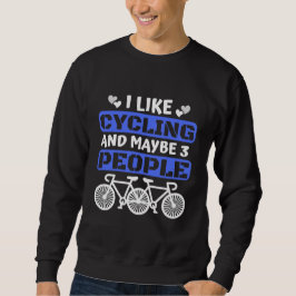 Moletom i like cycling and maybe 3 people