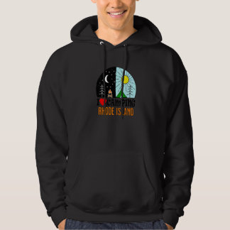 Moletom I Love Camping Rhode Island America Outdoors Natur