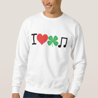 Moletom I_Love_Irish_Music