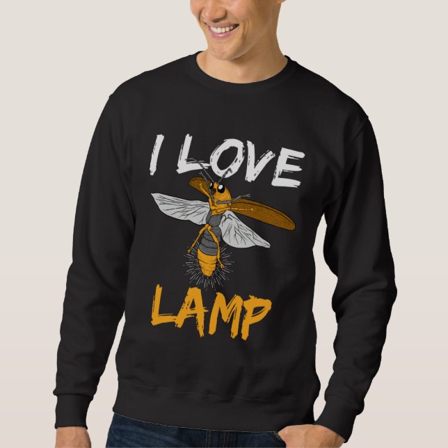 Moletom I Love Lamp Insect Firefly Collection (Frente)