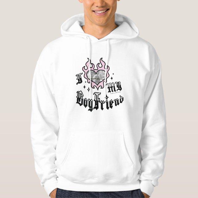 Moletom I Love My Boyfriend - Pink - DingusDesign  (Frente)