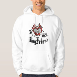 Moletom I Love My Boyfriend - Red - DingusDesign 