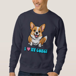 Moletom I Love My Corgi