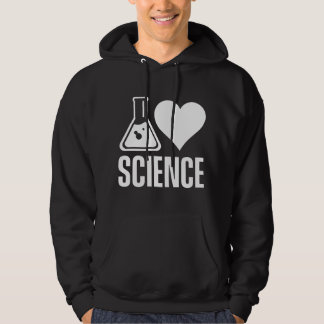 Moletom I love science Lover Teacher Scientist Sciences