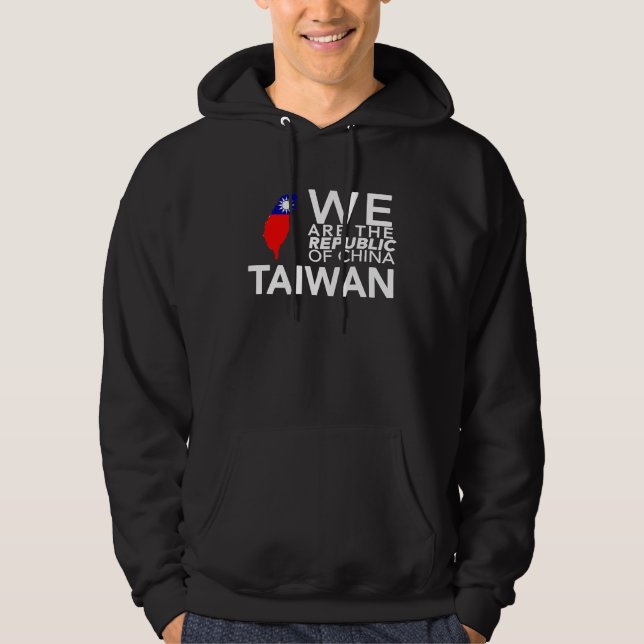 Moletom I Love Taiwan Flag Taiwanese Taiwan Pride ROC Taip (Frente)