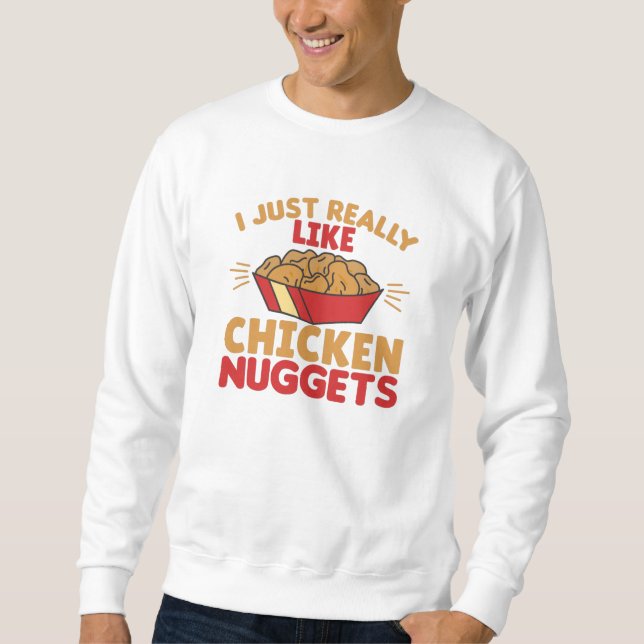 Moletom I Really Like Chicken Nuggets (Frente)
