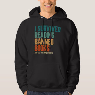 Moletom I Survived Reading Banned Books Book Lover Bookaho