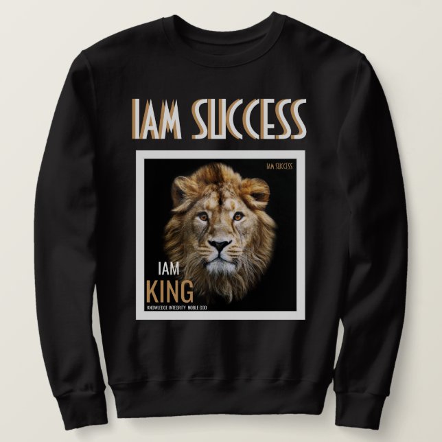 Moletom IAM KING T-Shirt (Frente do Design)