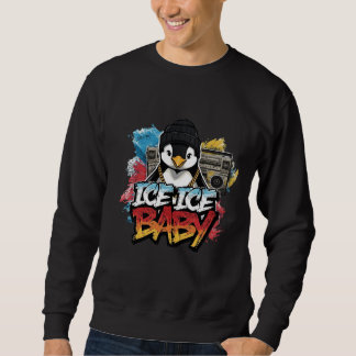 Moletom Ice Ice Baby — Penguin with Beanie & Chain Tee