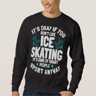 Moletom Ice Skating Ice Skates Figura Skater